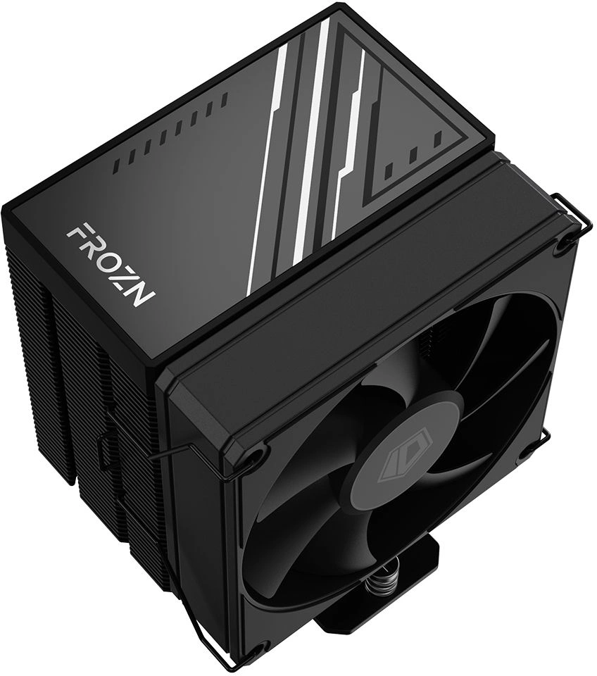 Устройство охлаждения(кулер) ID-Cooling Frozn A400 Soc-AM5/AM4/1200/1700/1851 черный 4-pin 25.8dB Al+Cu 180W 580gr Ret (FROZN A400 BLACK) — изображение 4