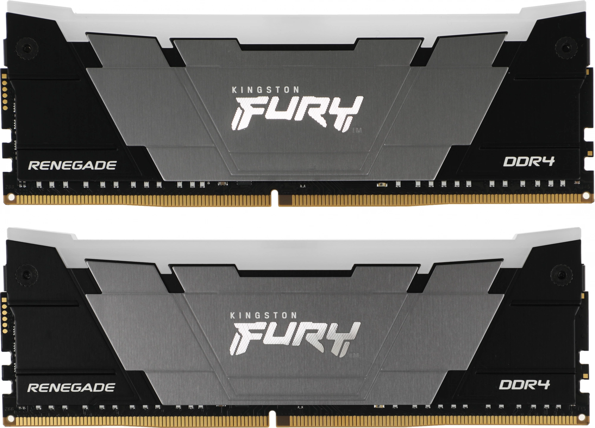 Память DDR4 2x8GB 4600МГц Kingston KF446C19RB2AK2/16 Fury Renegade RGB RTL Gaming PC4-36800 CL19 DIMM 288-pin 1.5В kit single rank с радиатором Ret — изображение 6