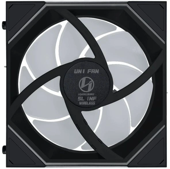 Вентилятор для корпуса Lian-Li Uni Fan SL-INF Wireless 120 ARGB 120х124.5x28 черный 4-pin 29.2дБ (упак.:3шт) (G99.12SLIN1W3B.R0) Ret — изображение 8