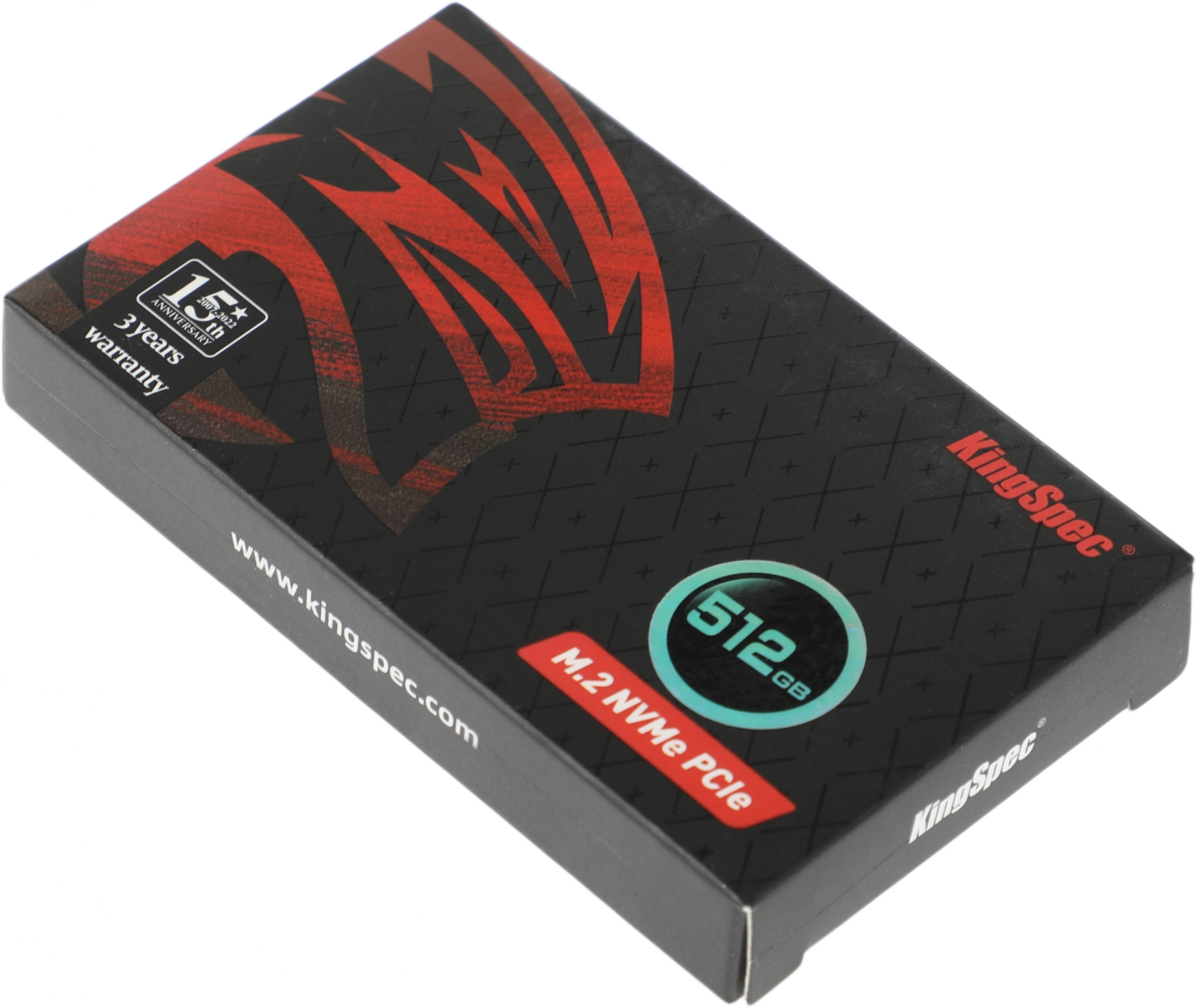 Накопитель SSD Kingspec PCIe 3.0 x4 512GB NX-512 M.2 2280 0.9 DWPD