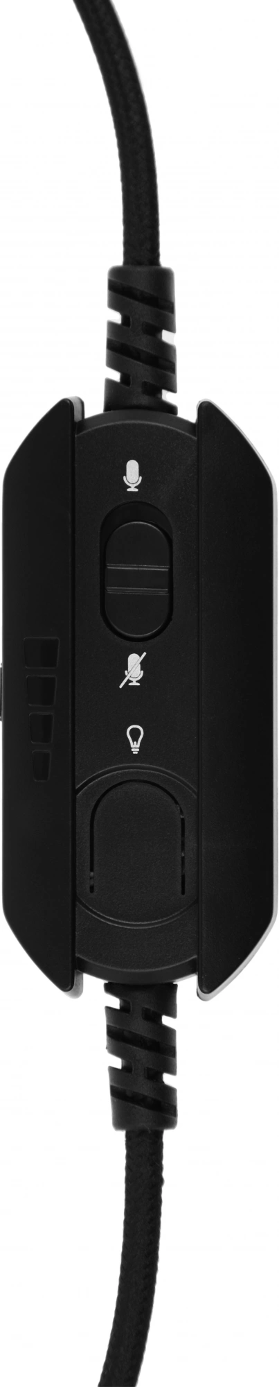 Наушники с микрофоном A4Tech Bloody G570 черный/серый 2м мониторные USB оголовье (G570 (BLACK+GREY) USB) — изображение 6