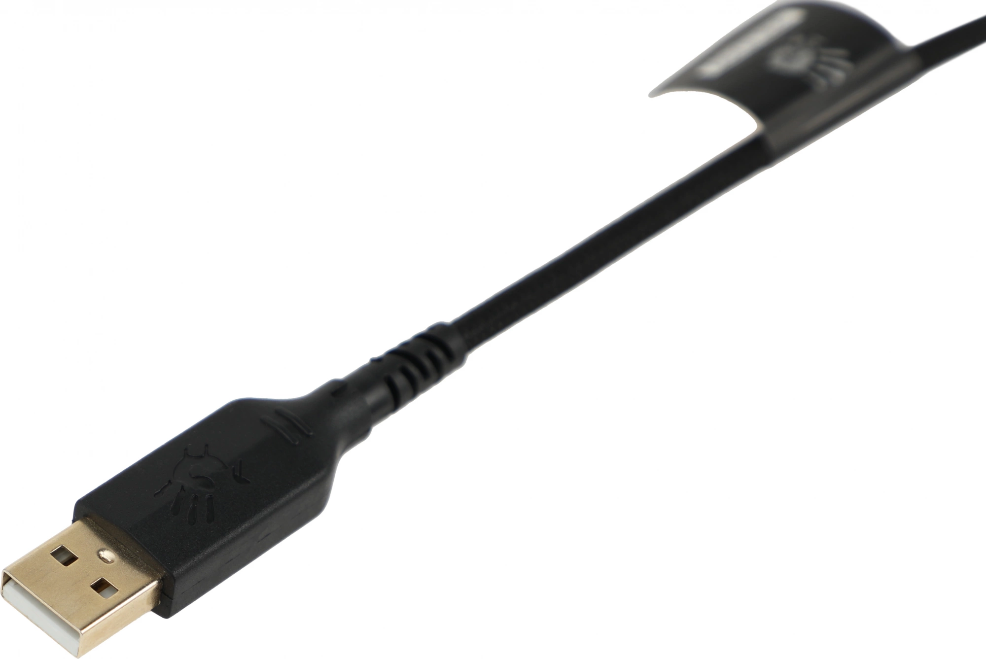 Наушники с микрофоном A4Tech Bloody G570 черный/серый 2м мониторные USB оголовье (G570 (BLACK+GREY) USB) — изображение 11