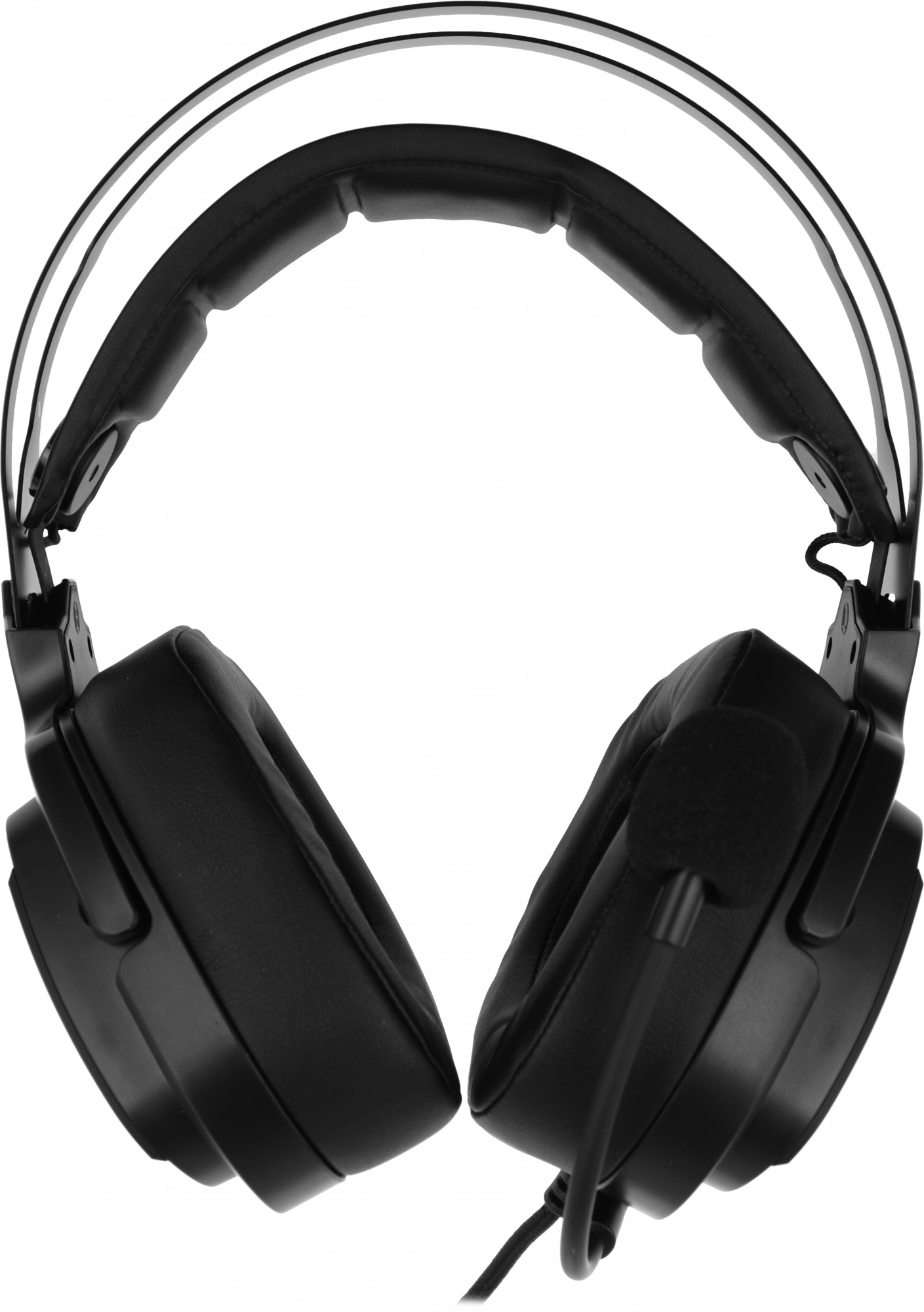 Наушники с микрофоном A4Tech Bloody G570 черный/серый 2м мониторные USB оголовье (G570 (BLACK+GREY) USB) — изображение 4