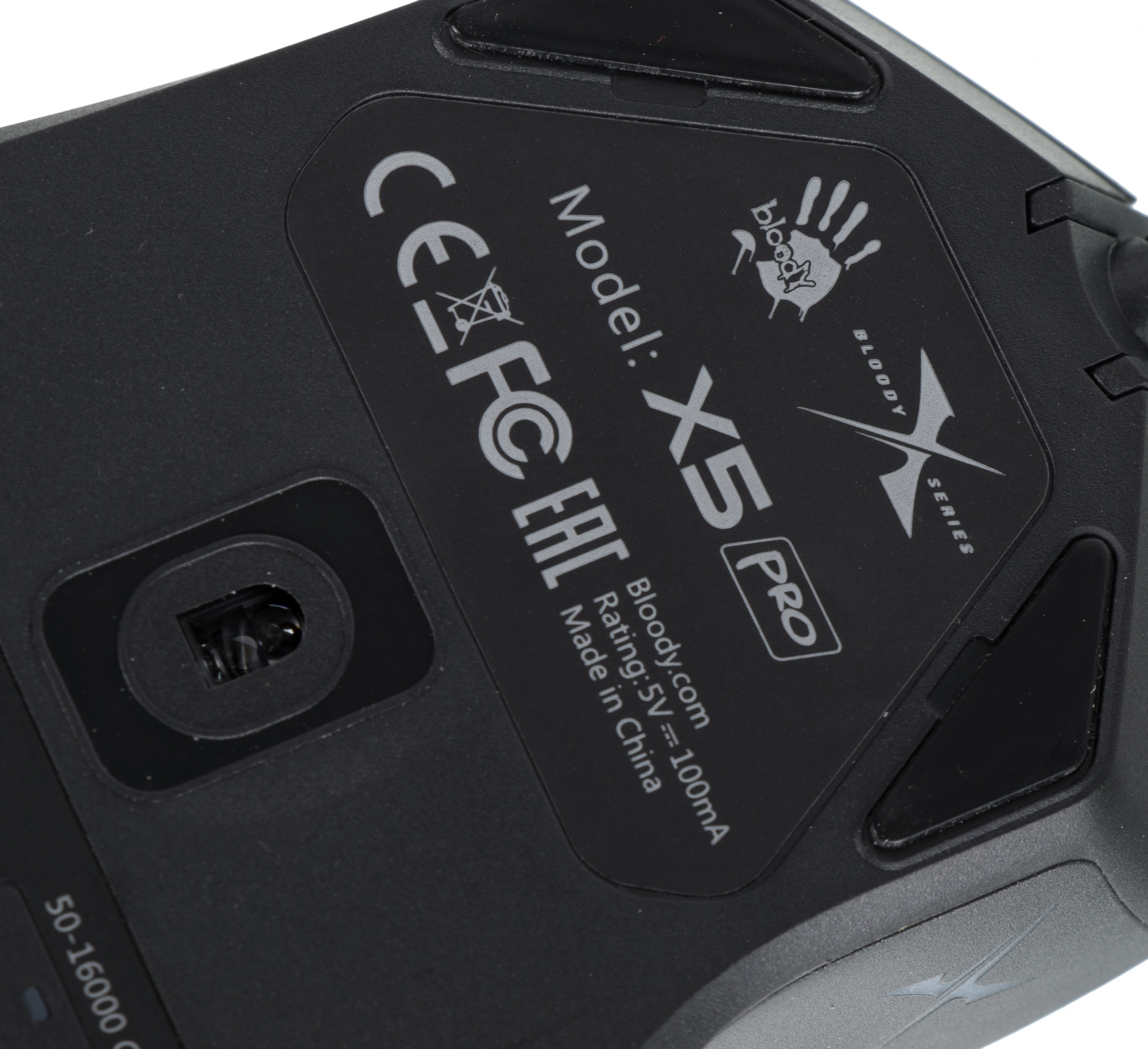 Мышь A4Tech Bloody X5 Pro черный оптическая 16000dpi USB 9but — изображение 11