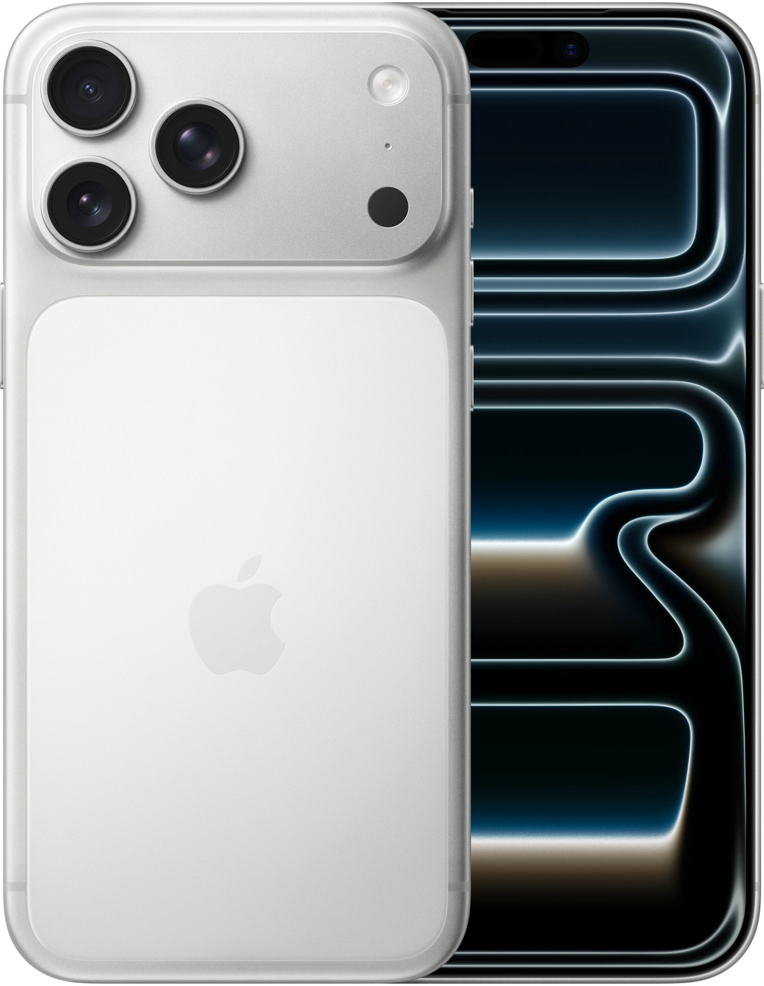 Смартфон Apple A3526 iPhone 17 Pro Max 512Gb 12Gb серебристый моноблок 3G 4G 1Sim 6.9" 1320x2868 iOS 26 48Mpix 802.11 a/b/g/n/ac/ax/be NFC GPS Protect