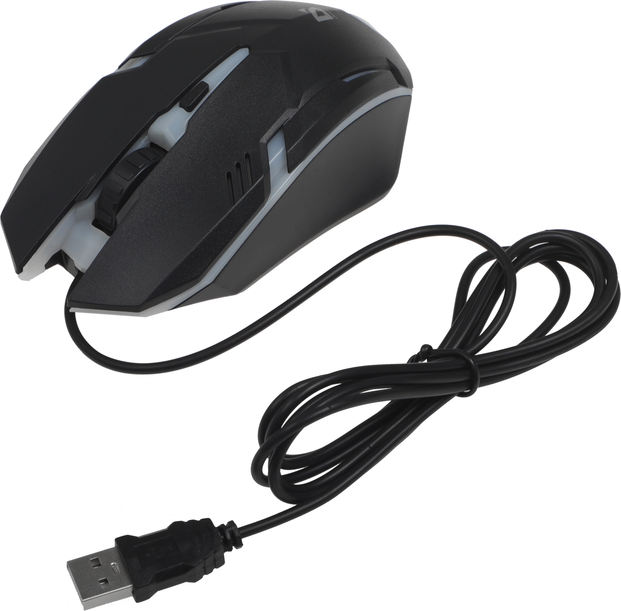 Мышь Defender Cyber MB-560L черный оптическая 1600dpi USB для ноутбука 2but (52560) — изображение 11