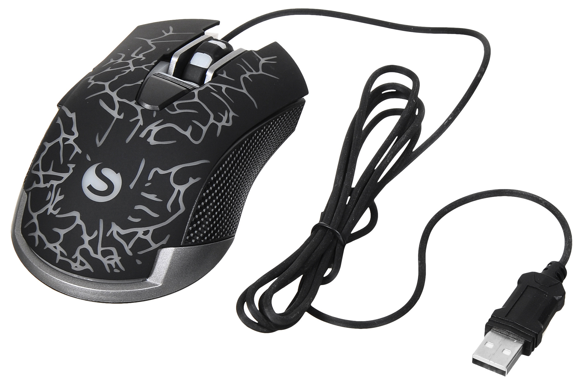 Мышь SunWind SW-M705G черный оптическая 3600dpi USB для ноутбука 6but (1422391) — изображение 11