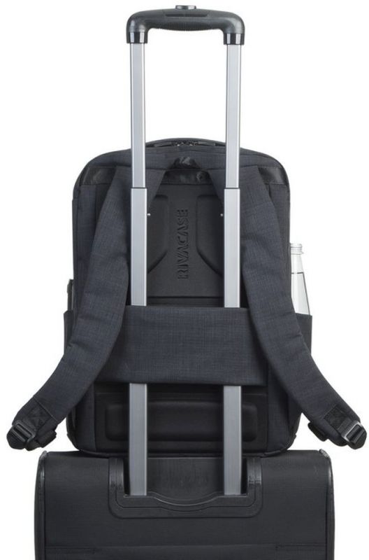 Рюкзак для ноутбука 17.3" Riva 8365 черный полиэстер (8365 BLACK)