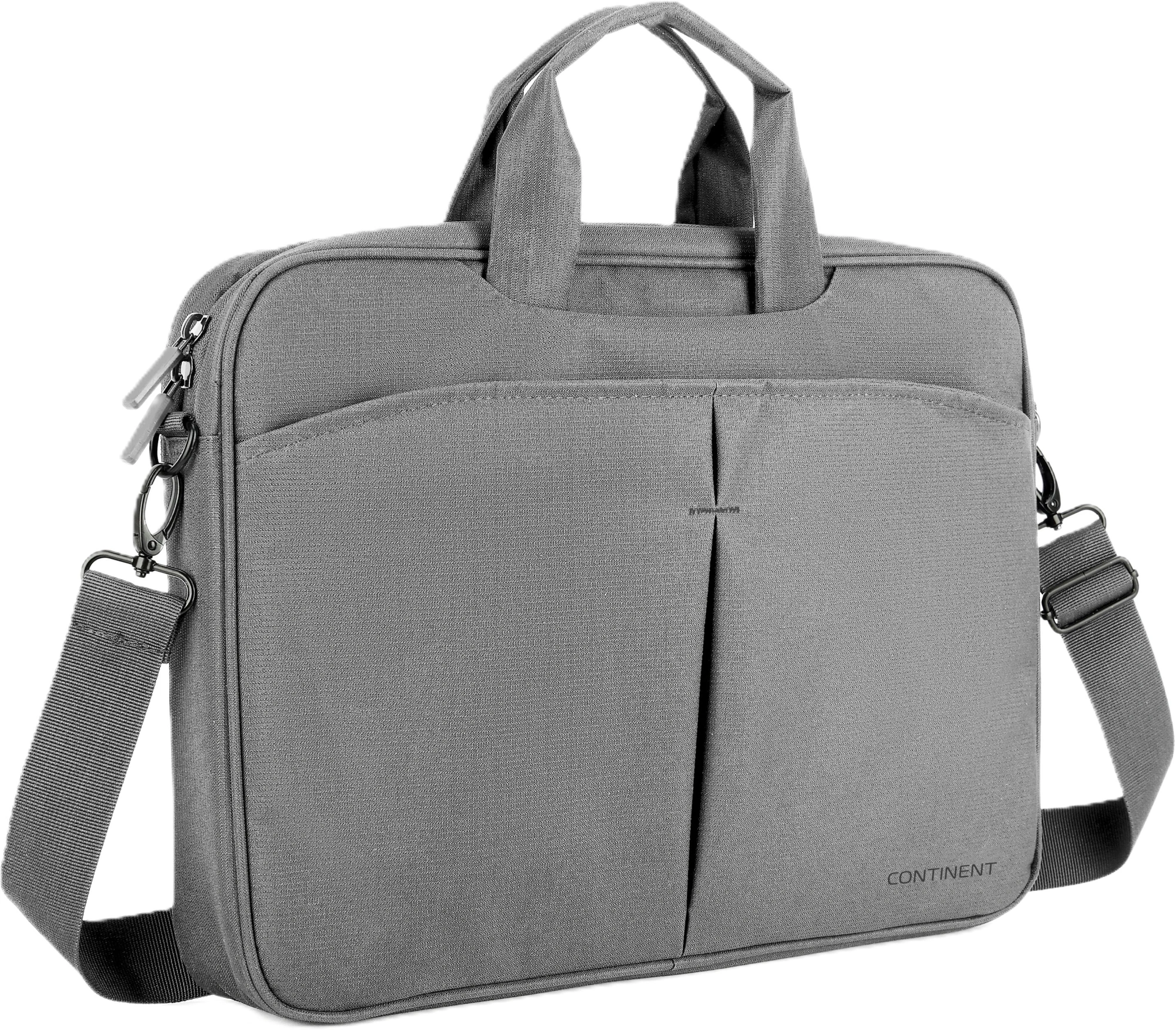 Сумка для ноутбука 15.6" Continent CC-012 серый нейлон/полиэстер (CC-012 GREY)