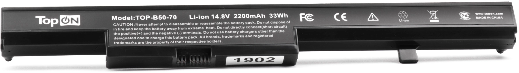 Батарея для ноутбука TopON TOP-B50-70 14.8V 2200mAh Li-Ion (103524)
