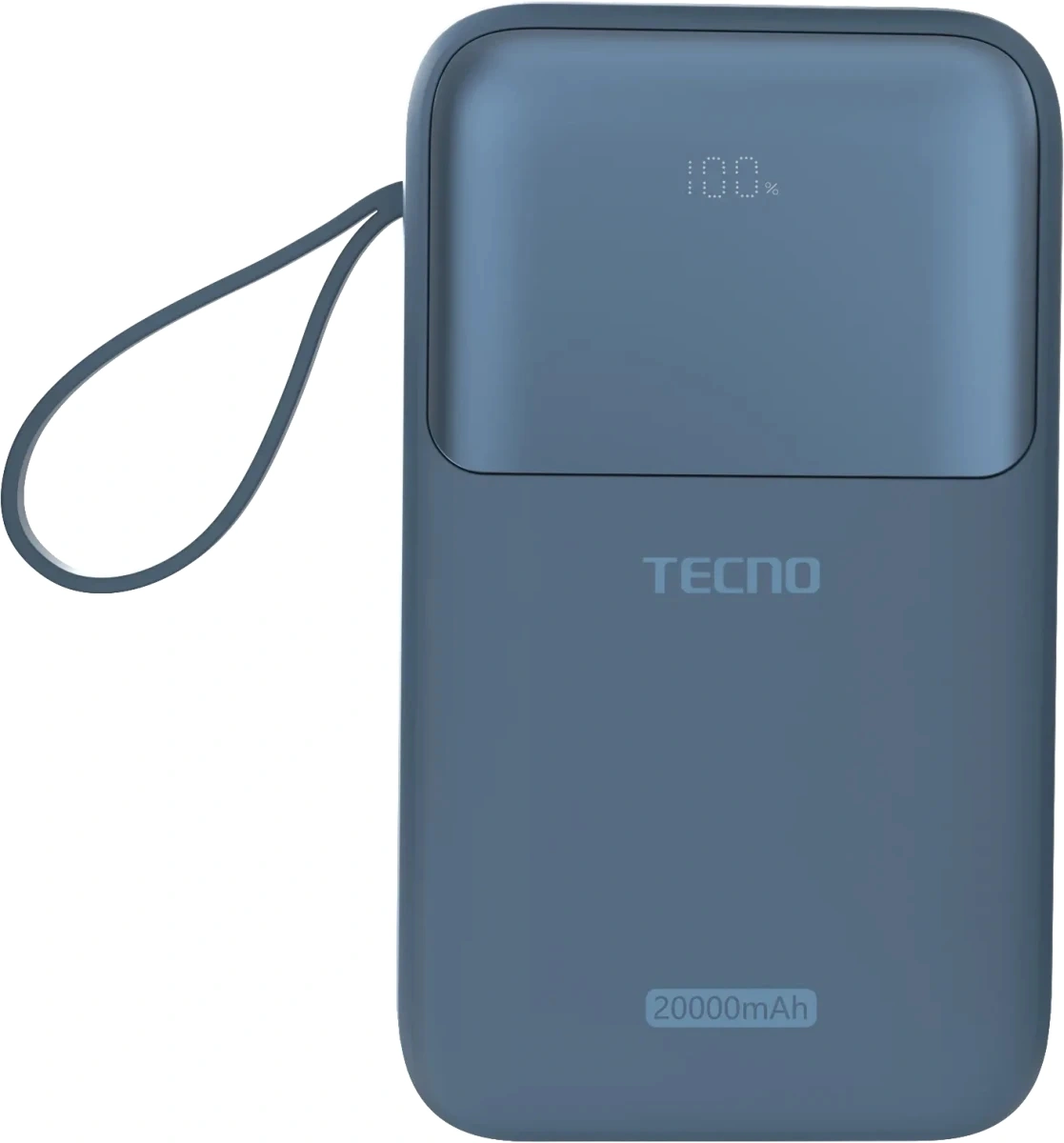 Мобильный аккумулятор Tecno Pocket S201 20000mAh 2.4A синий