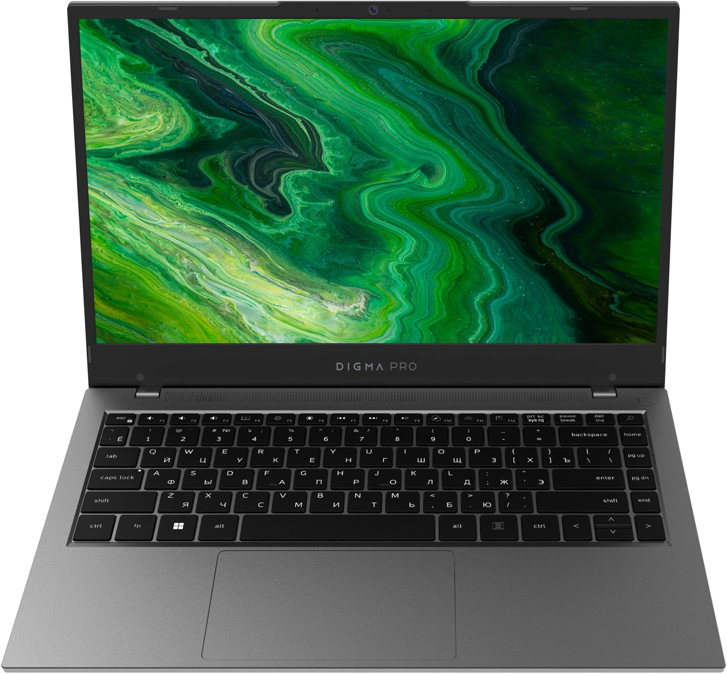 Ноутбук Digma Pro Fortis M Core i5 1235U 16Gb SSD512Gb Intel Iris Xe graphics 14.1" IPS FHD (1920x1080) Windows 11 Pro grey WiFi BT Cam 4000mAh (DN14P5-ADXW03)