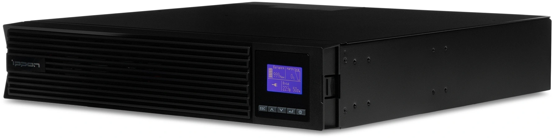 Источник бесперебойного питания Ippon Innova RT II 1500 1500Вт 1500ВА черный