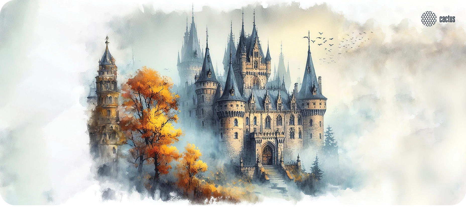 Коврик для мыши Cactus Castle 900x400x3мм (CS-MP-PRO13XXL)