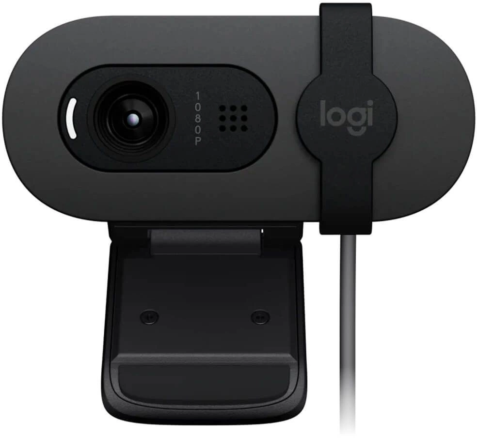 Камера Web Logitech Brio 95 графитовый 2Mpix (1920x1080) USB2.0 с микрофоном для ноутбука (960-001583) — изображение 2