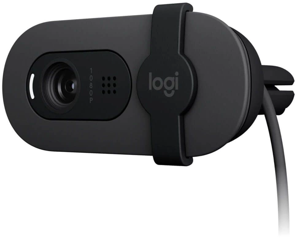 Камера Web Logitech Brio 95 графитовый 2Mpix (1920x1080) USB2.0 с микрофоном для ноутбука (960-001583) — изображение 4