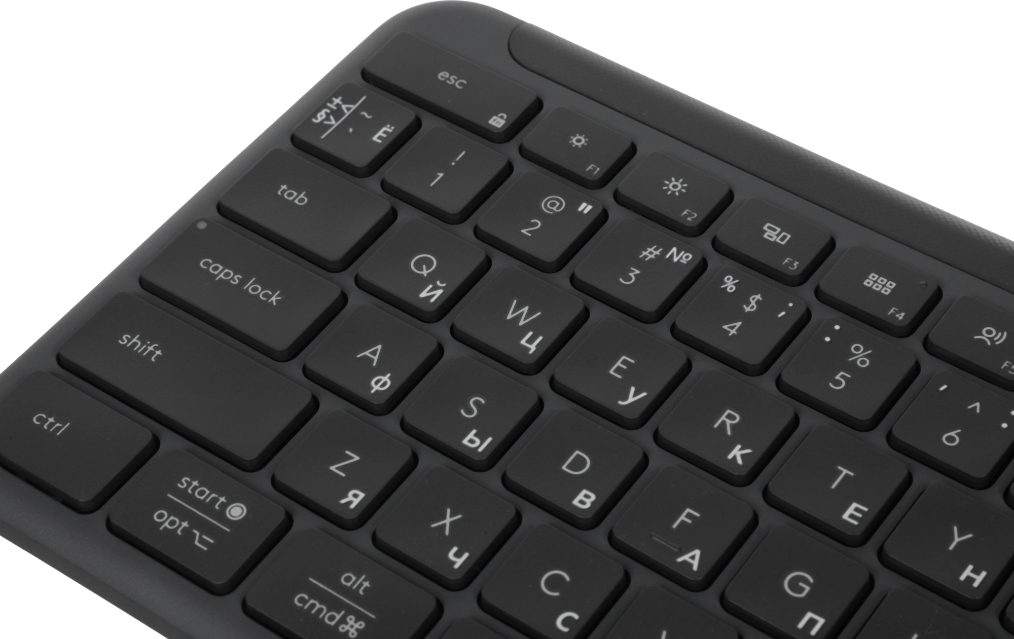 Клавиатура Logitech K950 черный USB беспроводная BT/Radio slim (920-012434) — изображение 2
