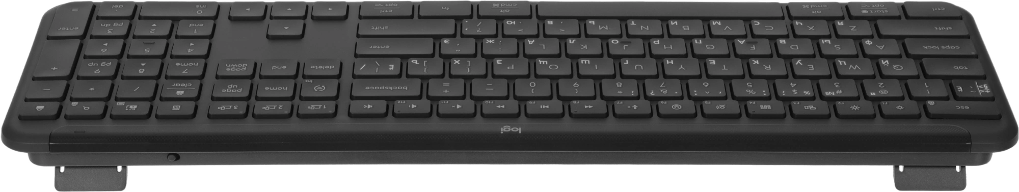 Клавиатура Logitech K950 черный USB беспроводная BT/Radio slim (920-012434) — изображение 11