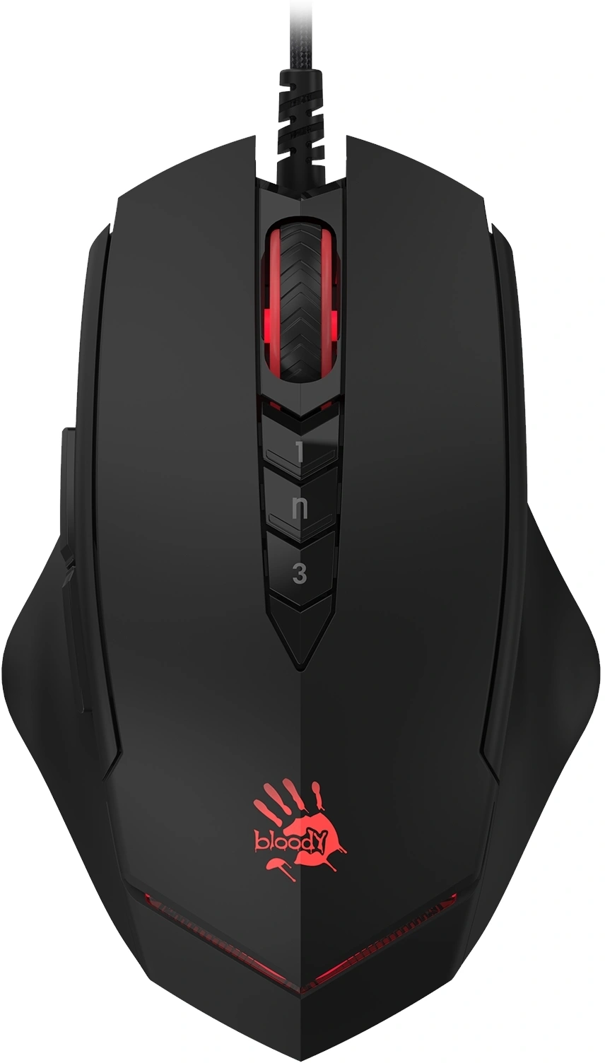 Мышь A4Tech Bloody V8 черный оптическая 6000dpi USB 8but