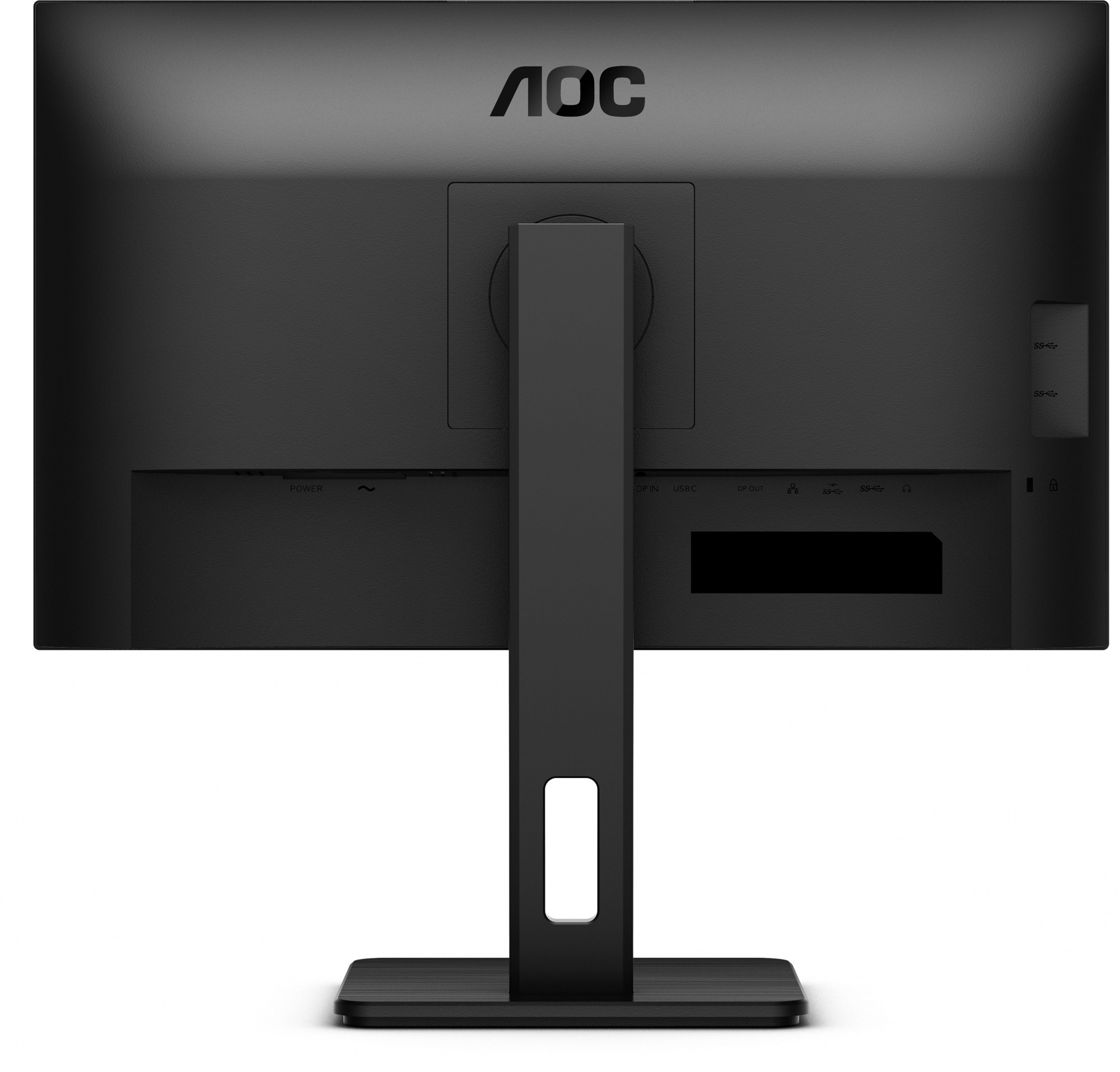 Монитор AOC 27" Pro Q27P3CV черный IPS LED 4ms 16:9 HDMI M/M матовая HAS Piv 1000:1 350cd 178гр/178гр 2560x1440 75Hz DP QHD USB 6.81кг — изображение 2