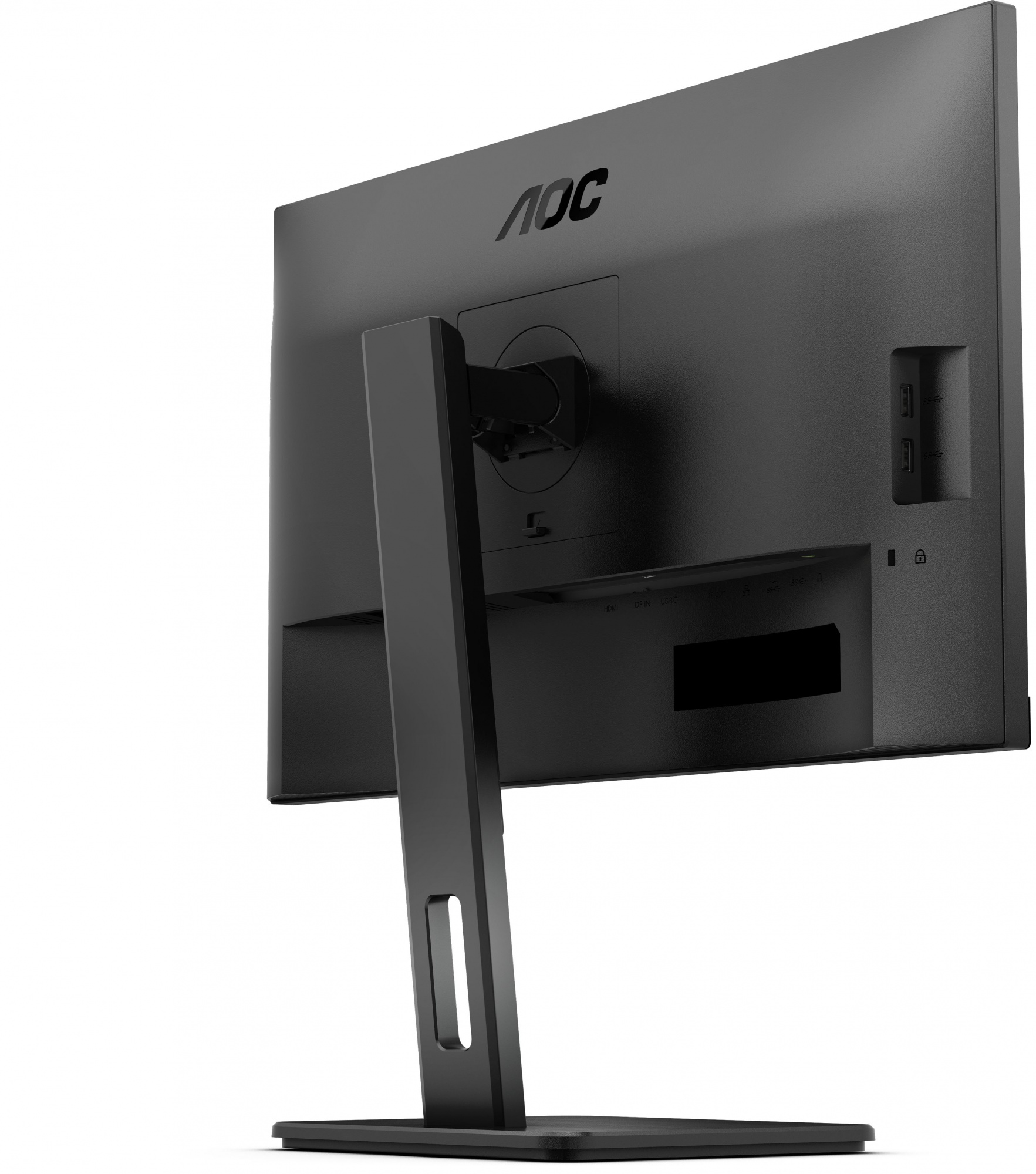 Монитор AOC 27" Pro Q27P3CV черный IPS LED 4ms 16:9 HDMI M/M матовая HAS Piv 1000:1 350cd 178гр/178гр 2560x1440 75Hz DP QHD USB 6.81кг — изображение 4