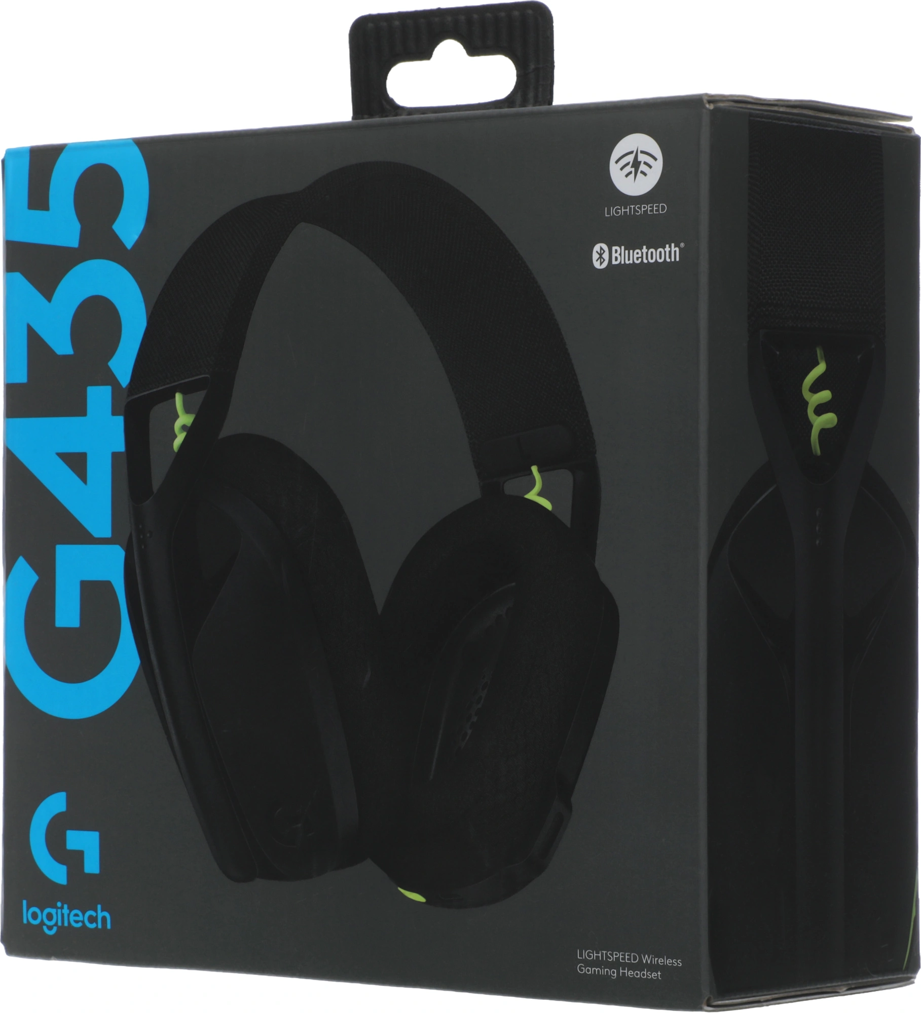 Наушники с микрофоном Logitech G435 черный/желтый накладные BT/Radio оголовье (981-001051)