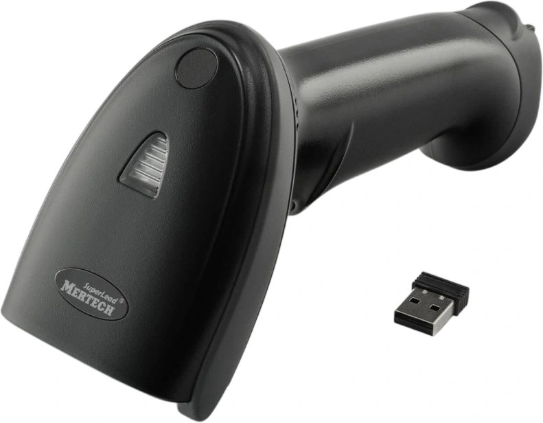 Сканер штрих-кода Mertech CL-2220 BLE Dongle 1D/2D беспроводной черный (4214) 2600мАч