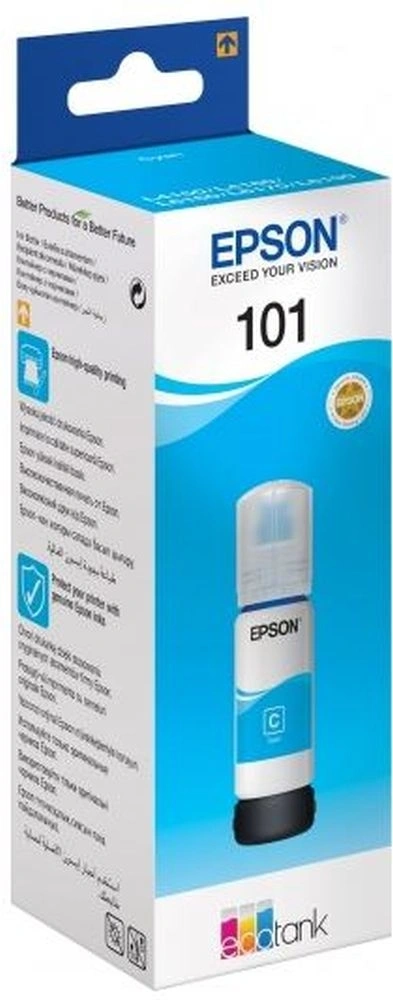 Чернила Epson 101 C13T03V24A голубой 70мл для Epson L4150/L4160/L6160/L6170 — изображение 4