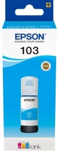 Чернила Epson 103 C13T00S24A голубой65мл для Epson L3100/3110/3150