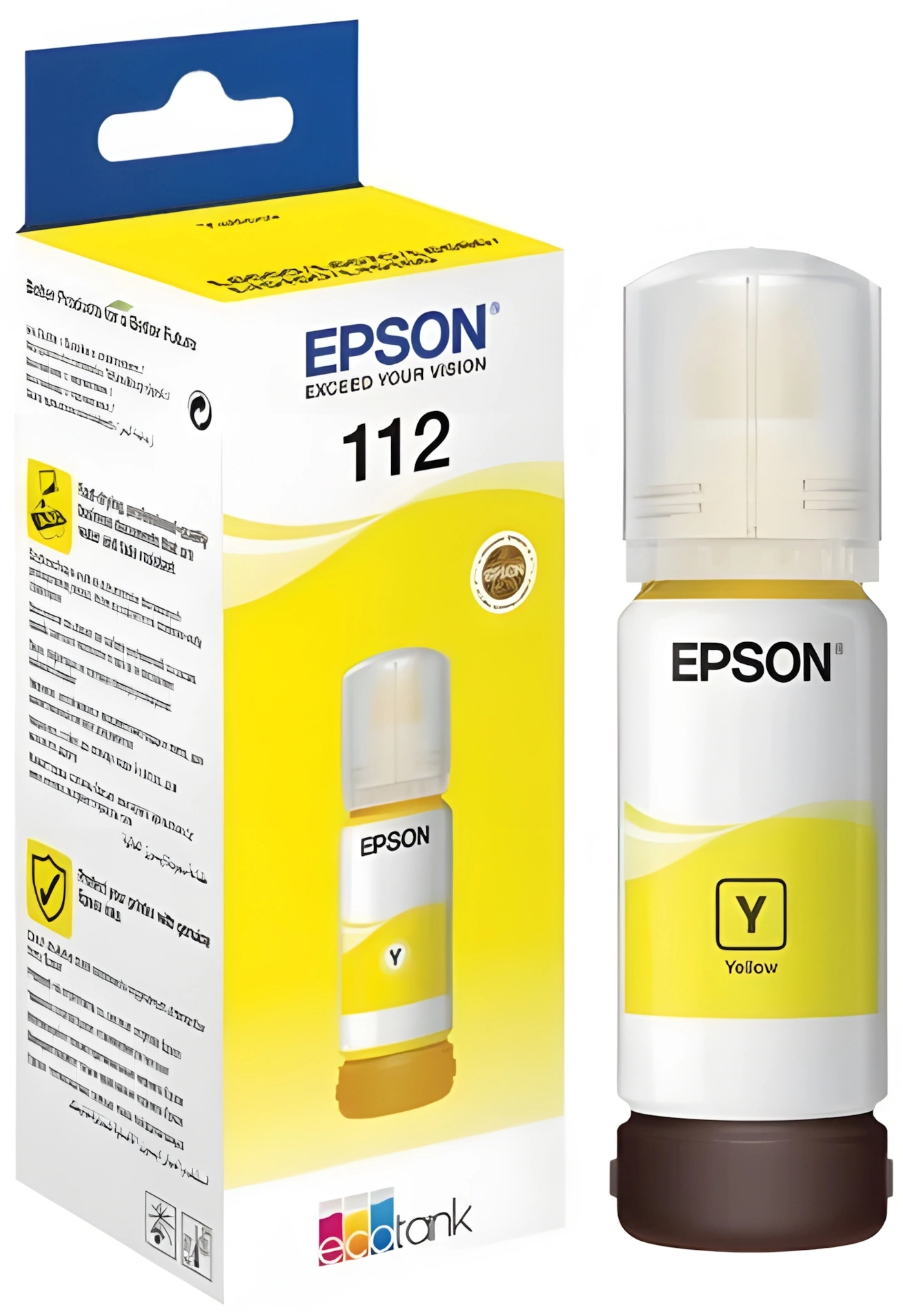 Чернила Epson 112 C13T06C44A желтый70мл для Epson L11160/L15150/L15160 — изображение 2