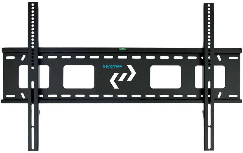 Кронштейн для телевизора Kromax STAR-1 черный 32"-90" макс.81кг настенный фиксированный — изображение 4