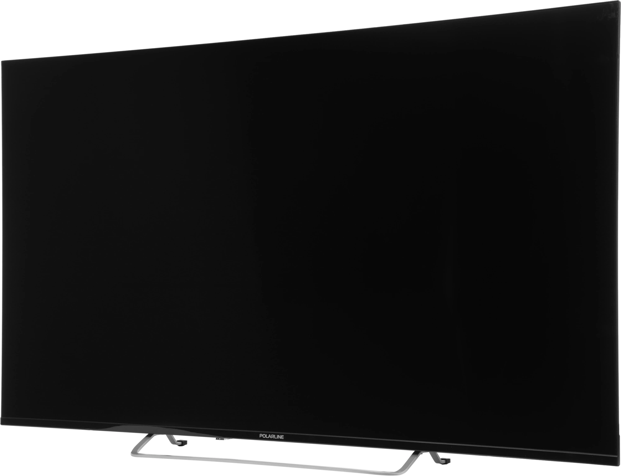 Телевизор QLED PolarLine 55" 55PQ71STC-SM Frameless черный 4K Ultra HD 60Hz DVB-T DVB-T2 DVB-C DVB-S2 USB WiFi Smart TV (RUS) — изображение 4