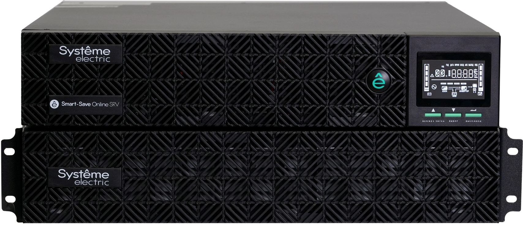 Источник бесперебойного питания Systeme Electriс SRV SRVSE10KRTXLIG2-PM 10000Вт 10000ВА черный без батареи Gen 2