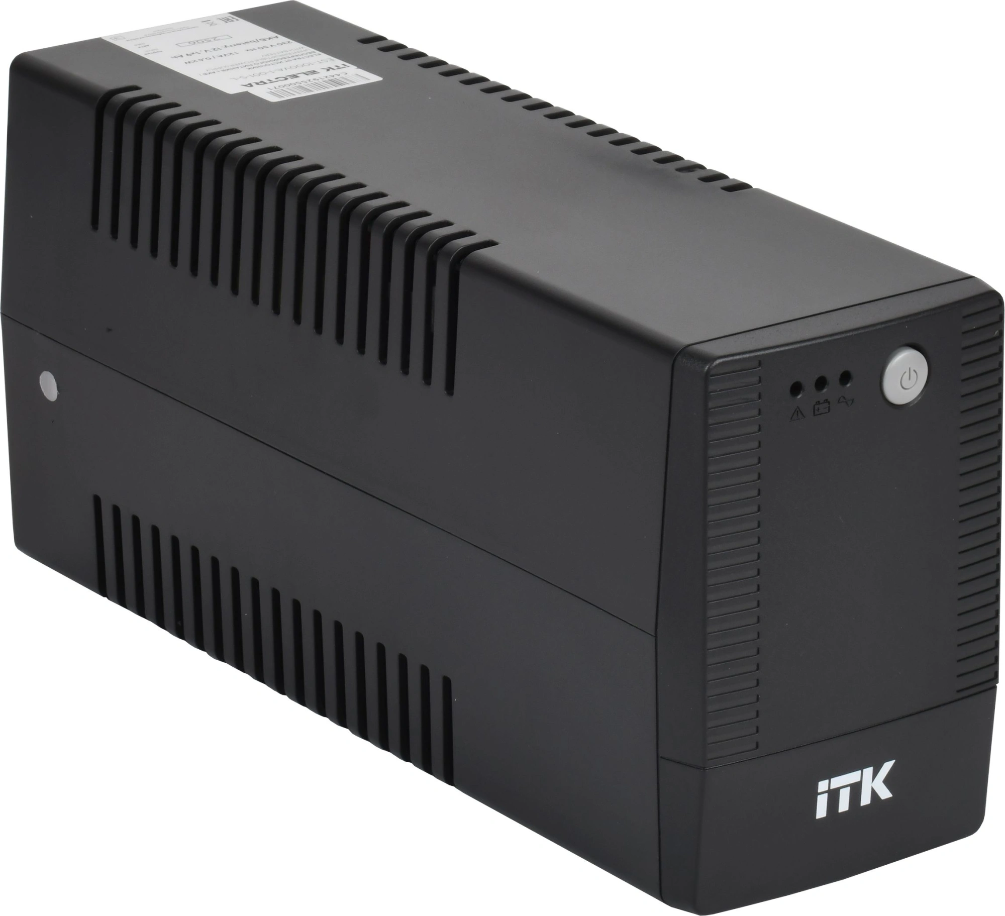Источник бесперебойного питания ITK Electra EST-1000VA-1-001-S-L 600Вт 1000ВА черный