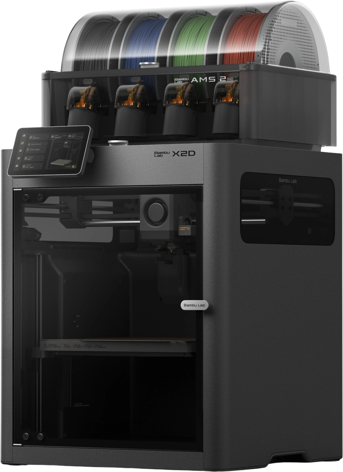 Принтер 3D Bambu Lab X2D Combo-EU 256x256x260мм ABS/PLA/PETG/Flex/Carbon/TPU 50мкм