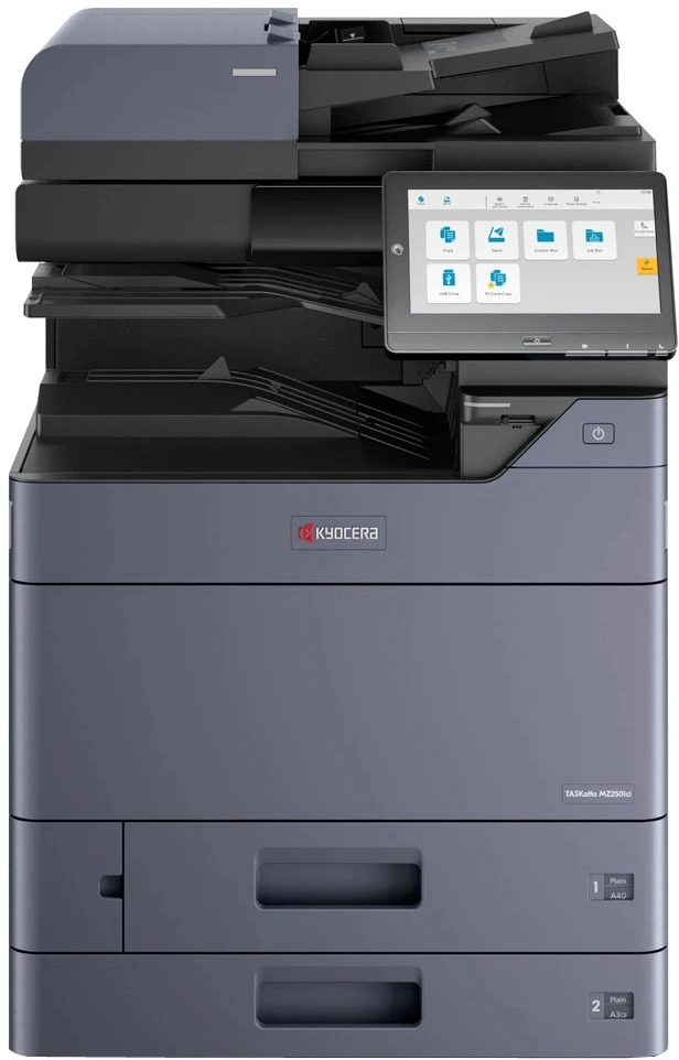 МФУ лазерный Kyocera TASKalfa MZ2501ci (Базовый блок) (110C2M3NL0) A3 Duplex Net темно-серый