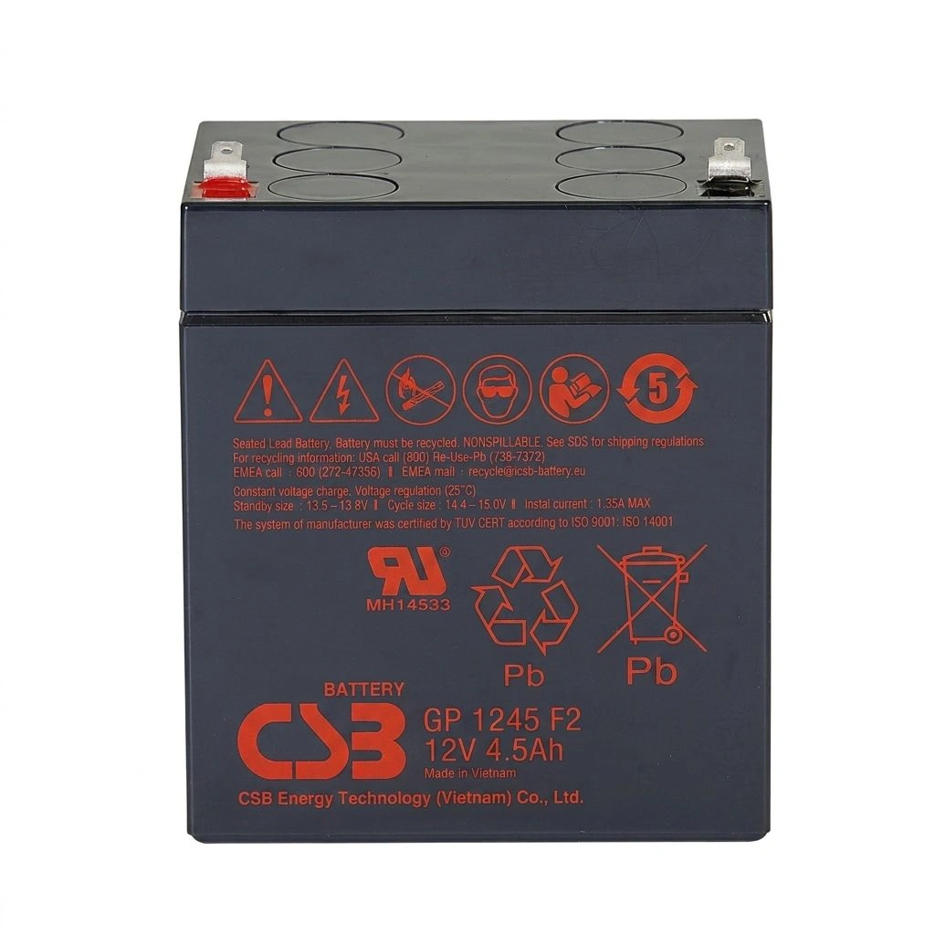 Батарея для ИБП CSB GP1245 F2 12В 4.5Ач