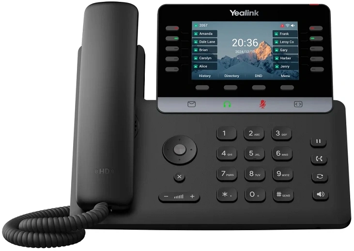 Телефон IP Yealink SIP-T74U черный