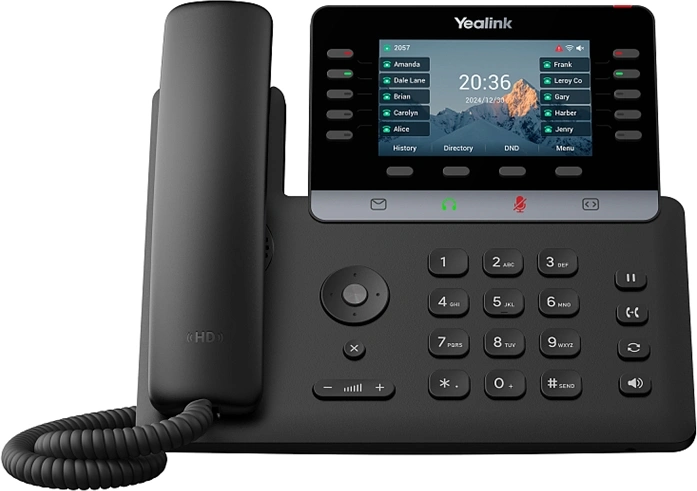 Телефон IP Yealink SIP-T74W черный