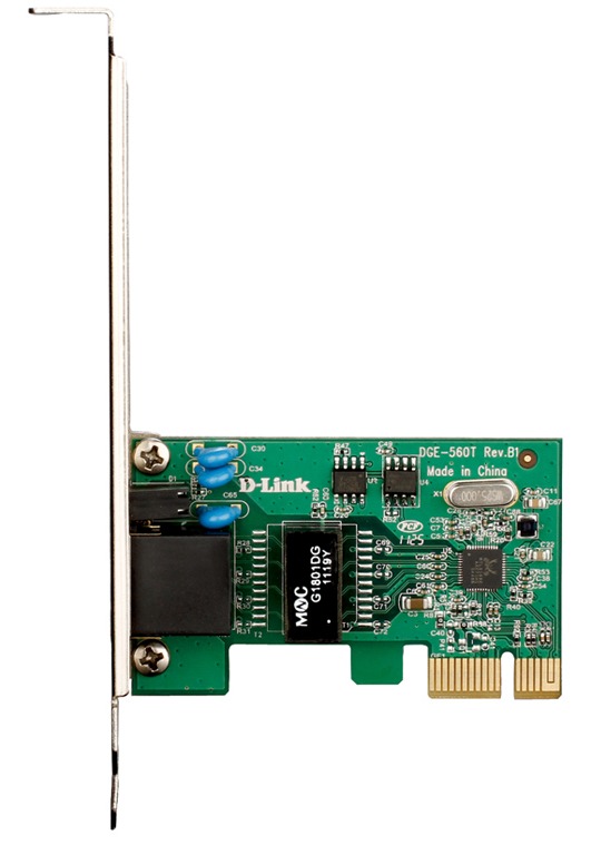 Сетевой адаптер Gigabit Ethernet D-Link DGE-560T (OEM) DGE-560T/D1A PCI Express