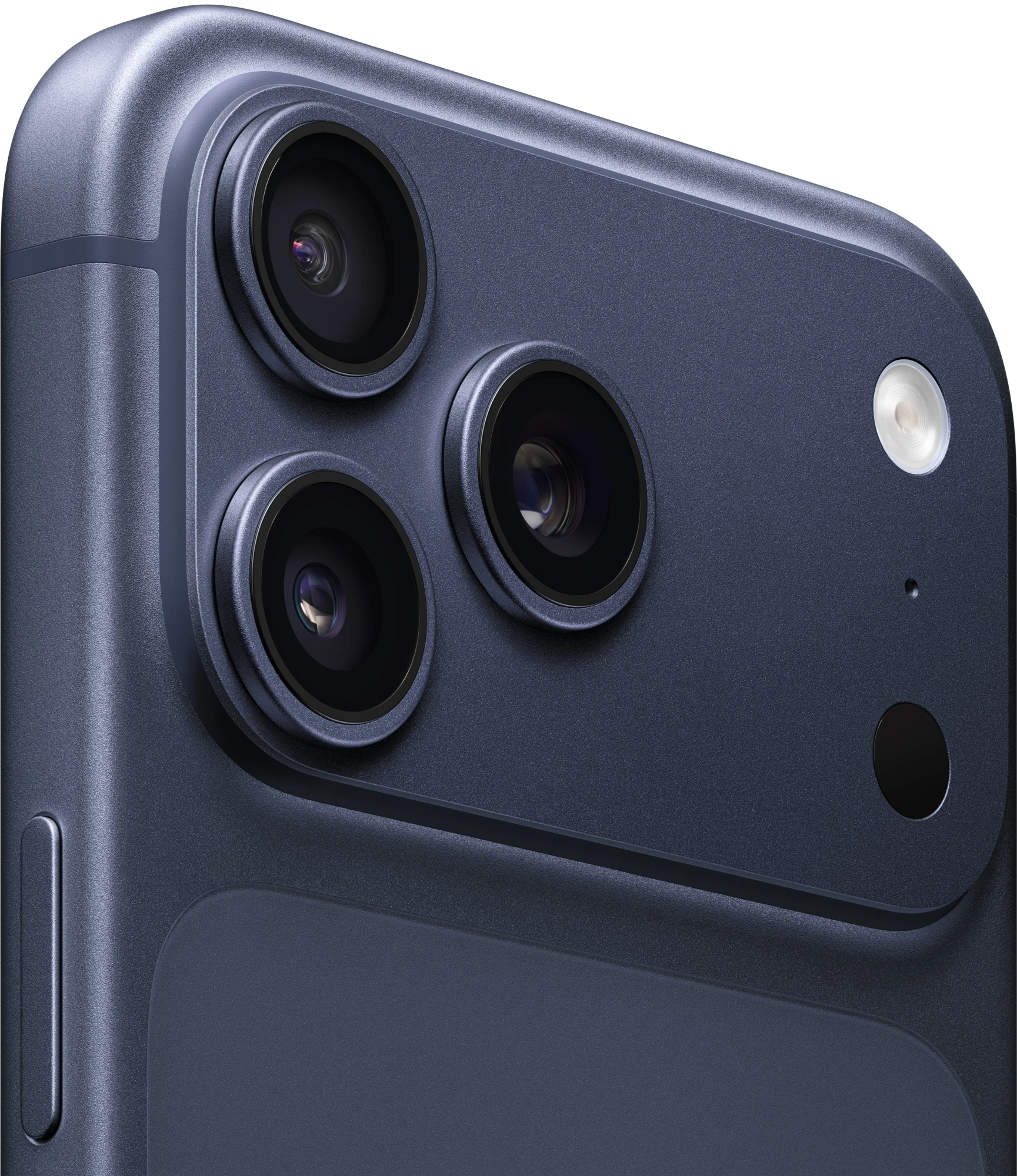 Смартфон Apple A3526 iPhone 17 Pro Max 1Tb 12Gb темно-синий моноблок 3G 4G 1Sim 6.9" 1320x2868 iOS 26 48Mpix 802.11 a/b/g/n/ac/ax/be NFC GPS Protect — изображение 3