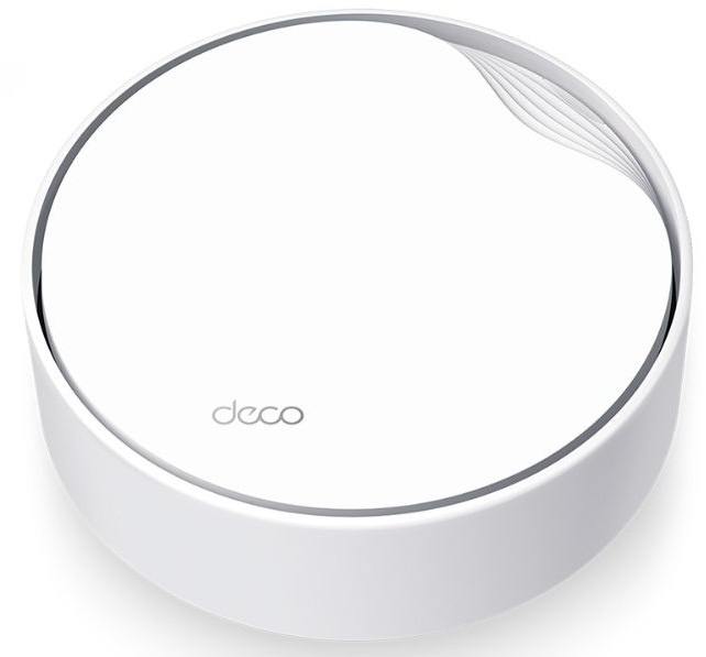 Бесшовный Mesh роутер TP-Link Deco X50-PoE(1-pack) AX3000 1000/2500BASE-T белый