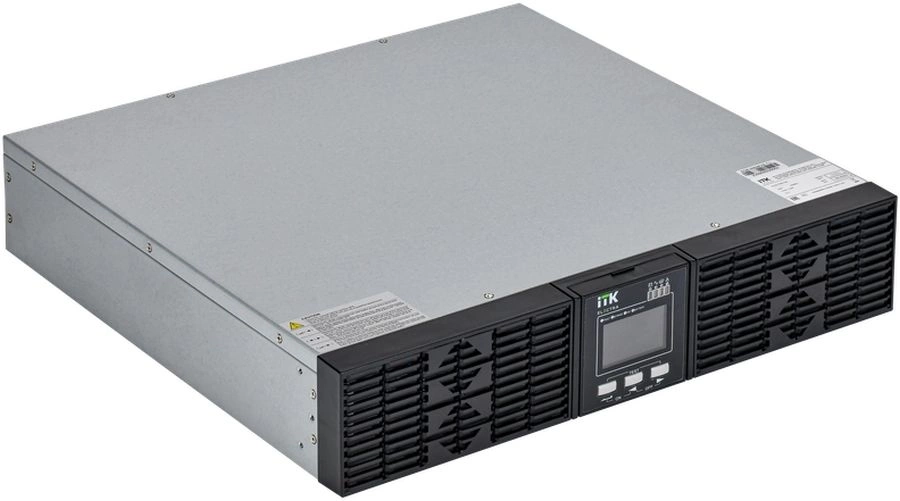 Источник бесперебойного питания ITK EOR-0003KVA-1-006 3000Вт 3000ВА черный