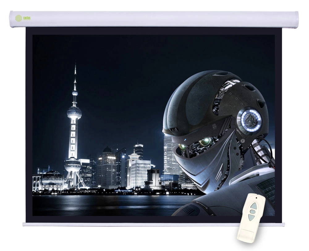 Экран Cactus 100" 124.5x221см Motoscreen CS-PSM-124x221 16:9 настенно-потолочный рулонный (моторизованный привод)