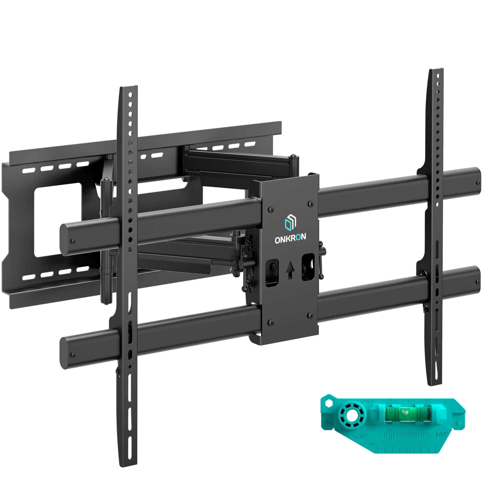 Кронштейн для телевизора Onkron M10 черный 42"-110" макс.100кг настенный поворотно-выдвижной и наклонный — изображение 2