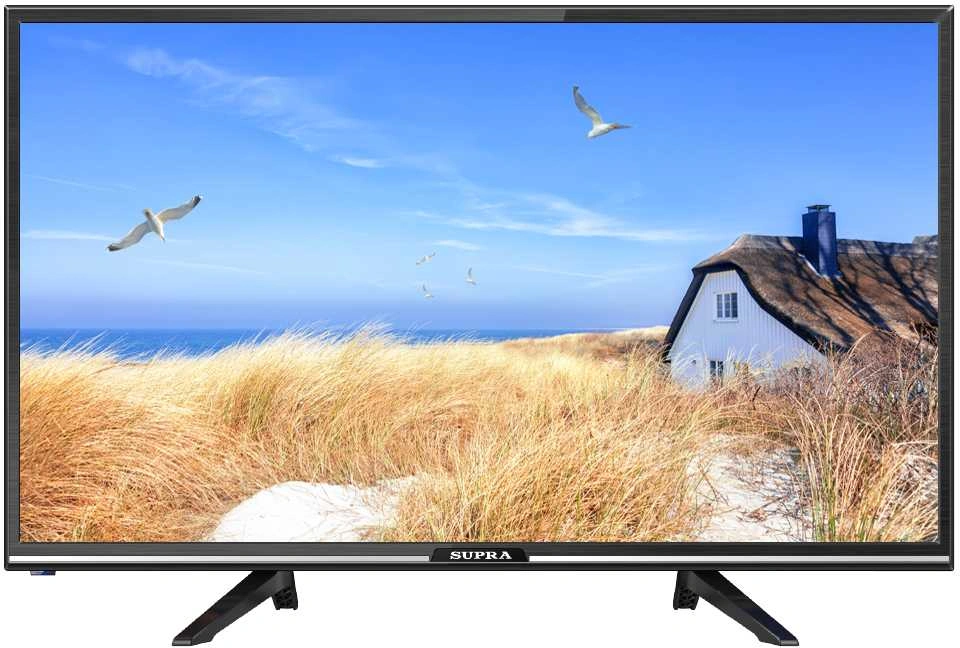 Телевизор LED Supra 32" STV-LC32LT0110W черный HD 50Hz DVB-T DVB-T2 DVB-C DVB-S2 USB (RUS)