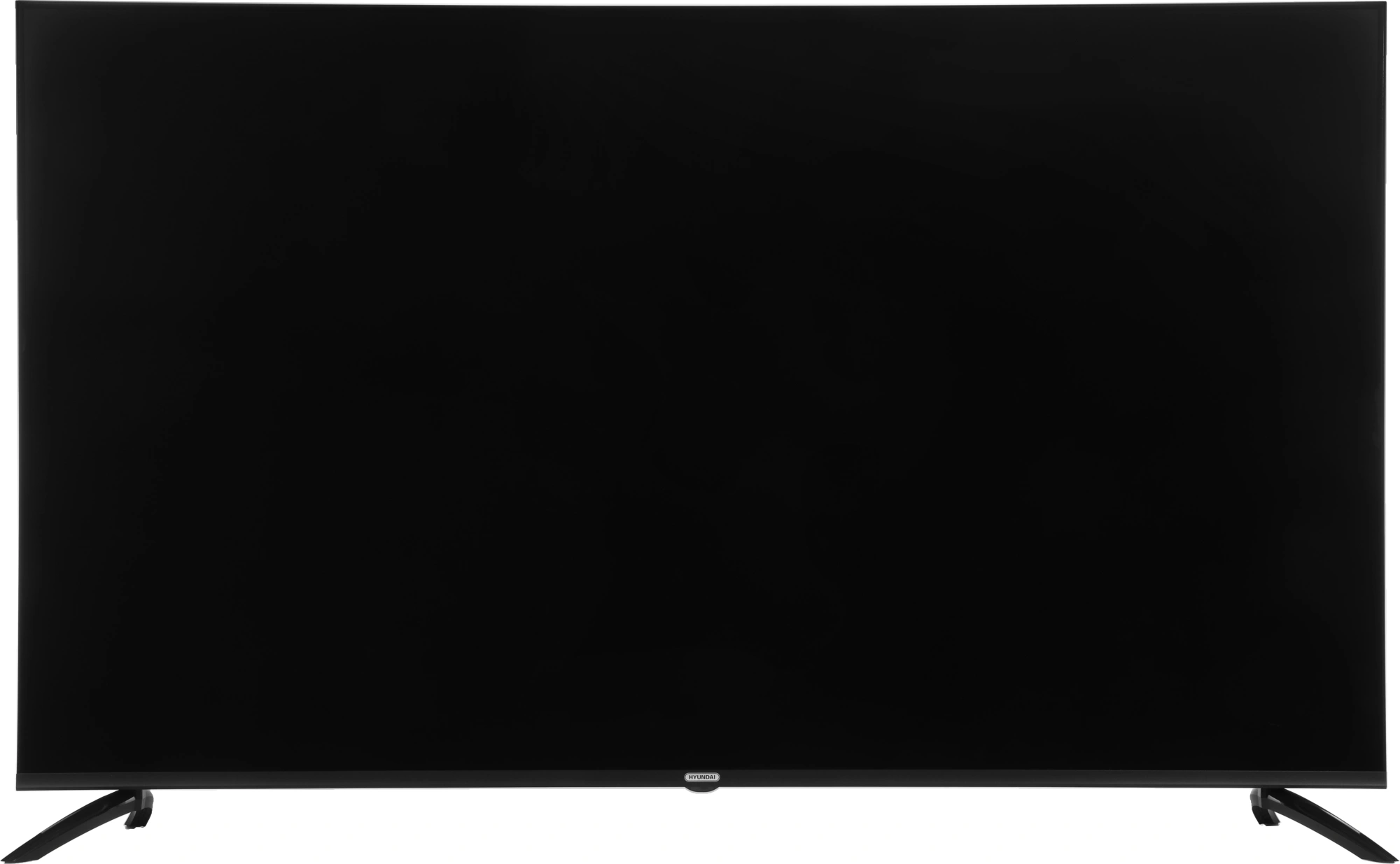 Телевизор LED Hyundai 65" H-LED65BU7012 YaOS Frameless черный 4K Ultra HD 60Hz DVB-T DVB-T2 DVB-C DVB-S DVB-S2 USB WiFi Smart TV