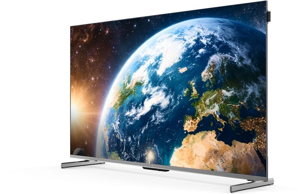 Телевизор QLED Digma Pro 50" QLED 50D Google TV Frameless черный графит/черный 4K Ultra HD 144Hz MEMC DVB-T DVB-T2 DVB-C DVB-S DVB-S2 USB WiFi Smart TV