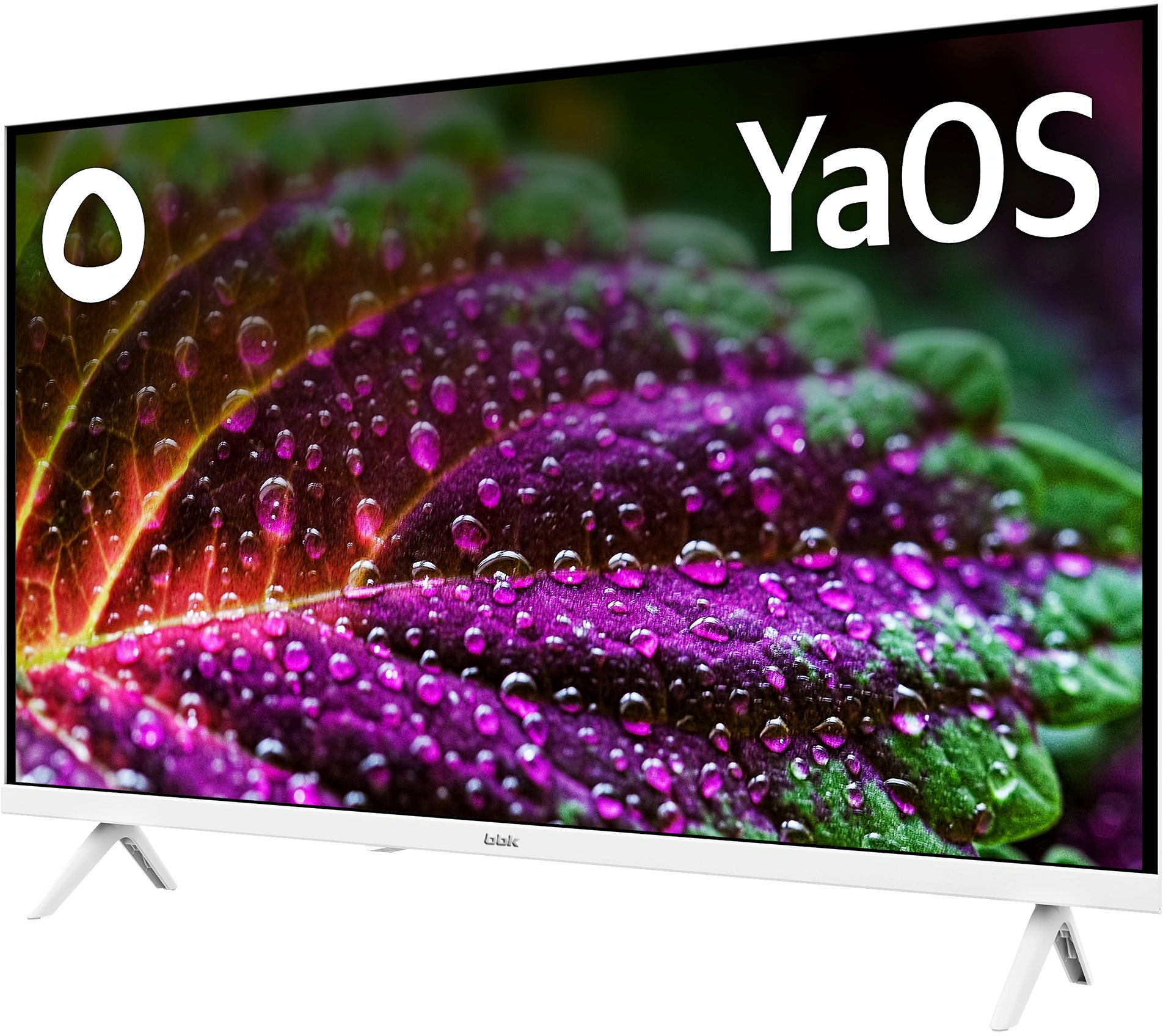 Телевизор LED BBK 32" 32LEX-7244/TS2C (W) Яндекс.ТВ белый HD 60Hz DVB-T2 DVB-C DVB-S2 USB WiFi Smart TV (RUS) — изображение 2