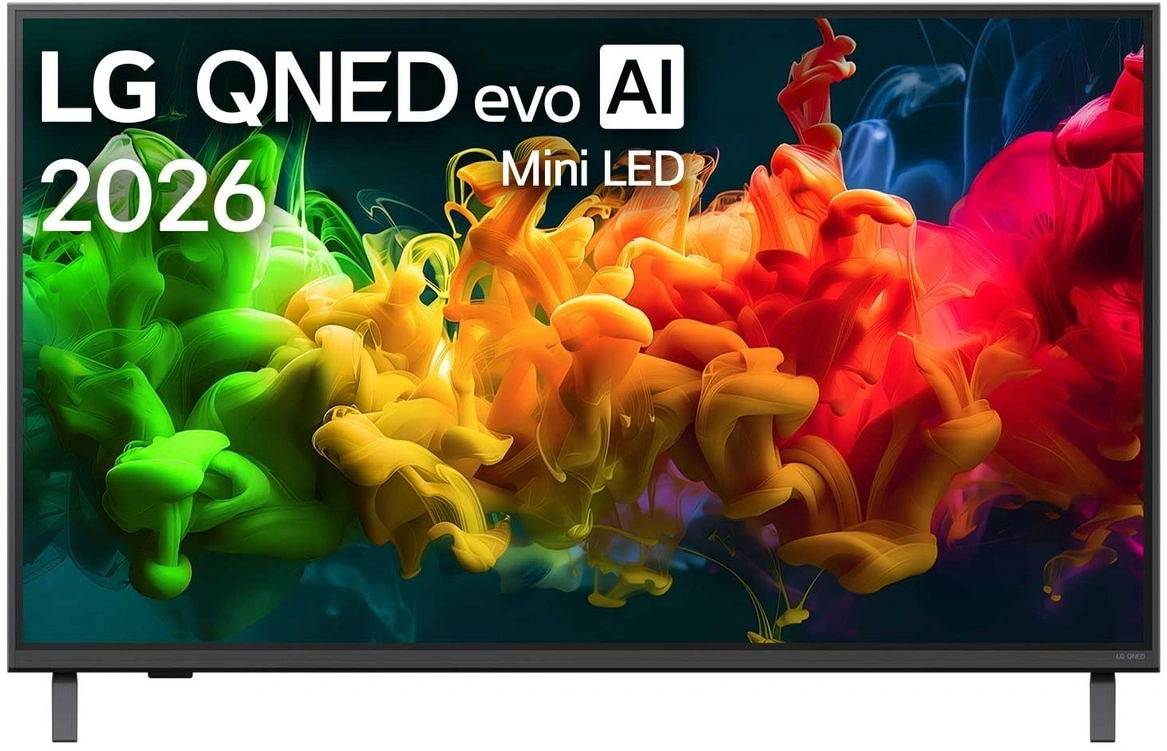 Телевизор LED LG 43" 43QNED80B6B.ARUG черный титан 4K Ultra HD 60Hz DVB-T DVB-T2 DVB-C DVB-S DVB-S2 USB WiFi Smart TV (RUS)